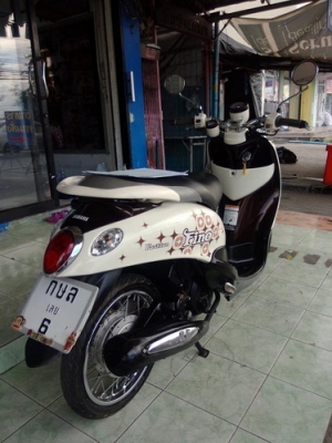 Fino ลาย Fashion เลขทะเบียนสวย 6 เลย พร้อมเล่ม ราคาถูกครับ Fino ลาย Fashion เลขทะเบียนสวย 6 เลย พร้อมเล่ม ราคาถูกครับ