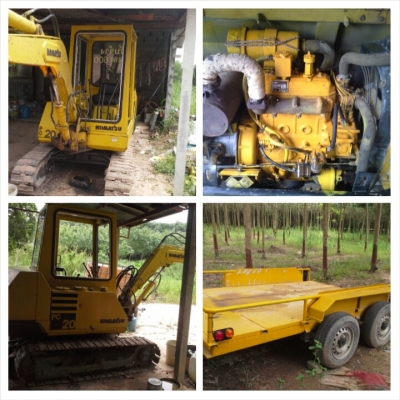 Komatsu Pc20-3ลดครั้งสุดท้าย