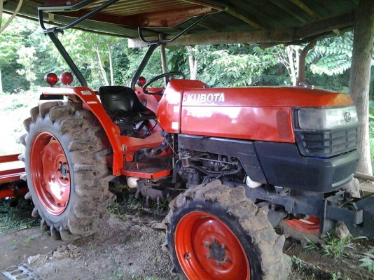 ขายคูโบต้า L4508 พร้อมใช้งาน อุปกรณ์ โรตารี่ เอกสารพร้อมโอน