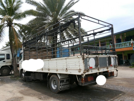 รถบรรทุก 6 ล้อใหญ่ HINO เมก้า ปี 49 เครื่อง 165 แรง ยาว 5.5 ม.เบรคทิฟฟี่ พวงมาลัยเพาเวอร์ ราคา 695,000 บ. รถอยู่ภาคกลาง