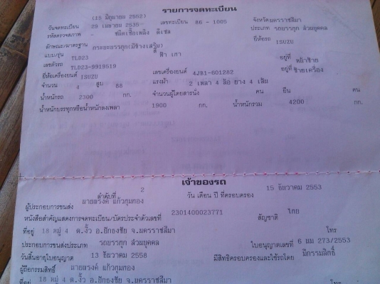 อีซุซุ88ครอบคุณเฮียจากปราจีนมารับขับกับบ้านรวยๆนะครับเฮีย