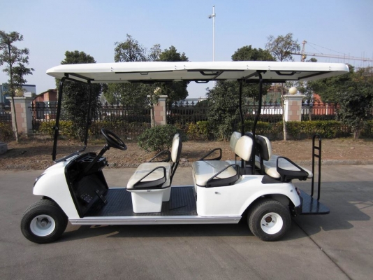 รถกล์อฟไฟฟ้า 4+2 ที่นั่ง