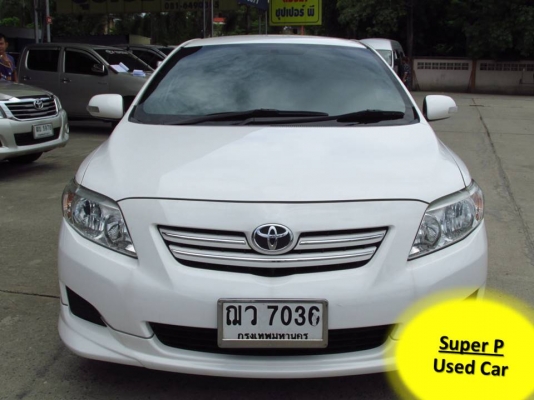 TOYOTA ALTIS 1.6 E LPG ปี 2009