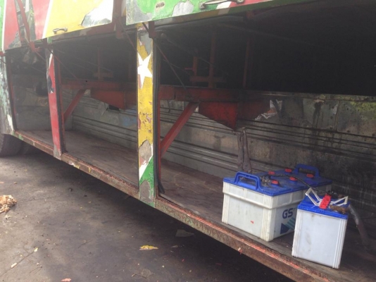 ขายรถบัสเครื่องนิสสันPE6 เครื่องดี แซสซีเบ็นช์ใหญ่ตลอด คานหน้าหลังนิสสัน เบรคแห้ง ยาว 12 เมตร ตัวถังแสตนเลล 54 ที่นั่ง ทะเบียนขาด1ปี เอกสารพร้อมโอน ขาย 175000 บาท