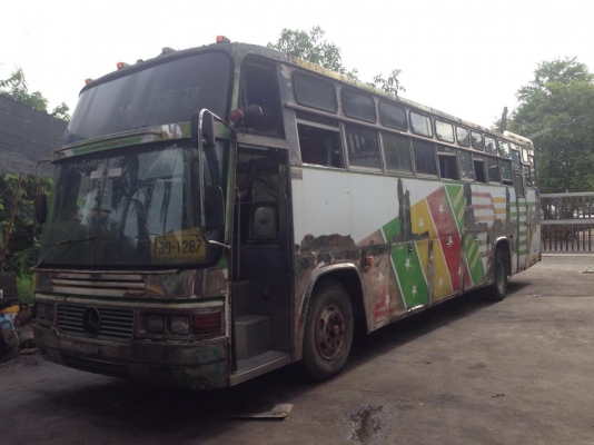 ขายรถบัสเครื่องนิสสันPE6 เครื่องดี แซสซีเบ็นช์ใหญ่ตลอด คานหน้าหลังนิสสัน เบรคแห้ง ยาว 12 เมตร ตัวถังแสตนเลล 54 ที่นั่ง ทะเบียนขาด1ปี เอกสารพร้อมโอน ขาย 175000 บาท