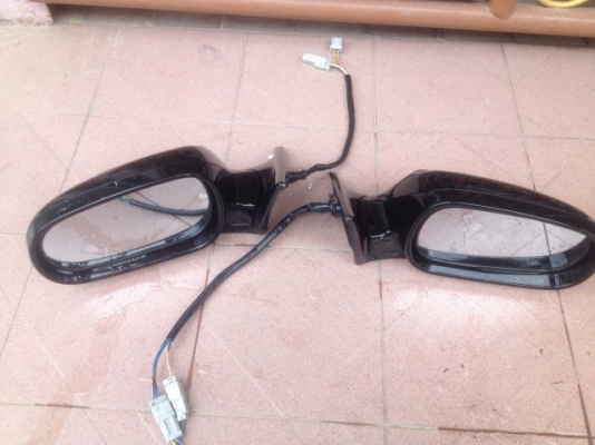 กระจกมองข้าง HONDA อินเทก้า พับไฟฟ้าของเก่าญี่ปุ่นสภาพสวยคู่ละ