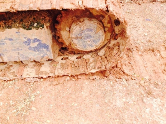 KOMATSU PC 30 เครื่องเดิม ปั้มเดิม