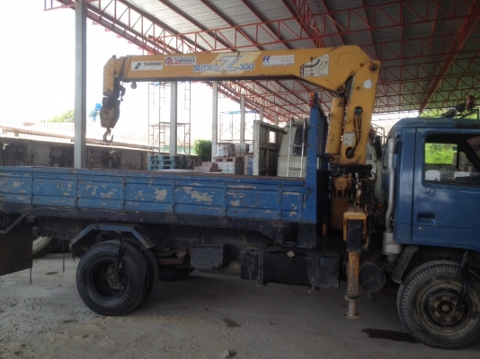 6ลัอติดเครน....อีผซูซุ NPR 115 แรง เกียร์สั้น เครน TADANO ท้อง V3แลอก2ชัก