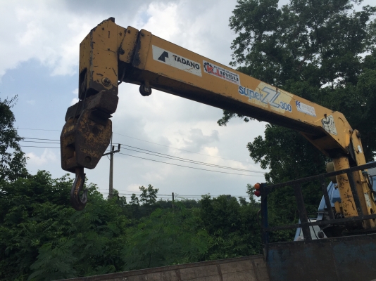 6ลัอติดเครน....อีผซูซุ NPR 115 แรง เกียร์สั้น เครน TADANO ท้อง V3แลอก2ชัก