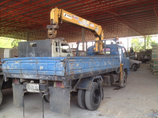 6ลัอติดเครน....อีผซูซุ NPR 115 แรง เกียร์สั้น เครน TADANO ท้อง V3แลอก2ชัก