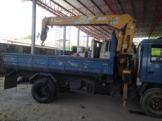 6ลัอติดเครน....อีผซูซุ NPR 115 แรง เกียร์สั้น เครน TADANO ท้อง V3แลอก2ชัก
