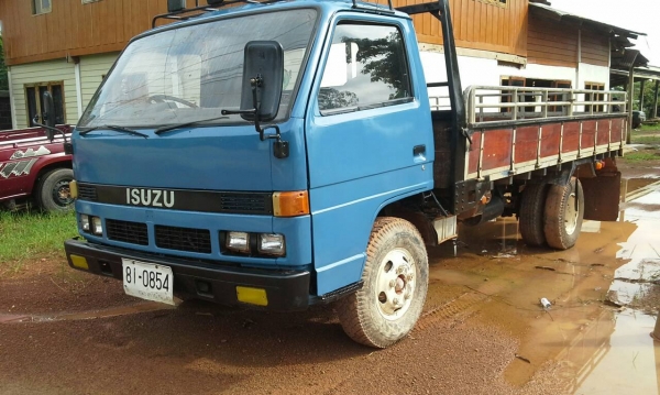 ISUZU NPR58L เพาเวอร์ เครื่อง 110ฝาดำ กะบะยาว 4.30 เมตร ภาษีขาด55 คัชชีสวย เครื่องดี