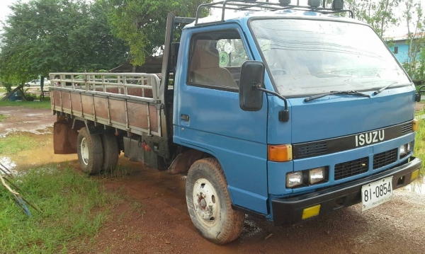 ISUZU NPR58L เพาเวอร์ เครื่อง 110ฝาดำ กะบะยาว 4.30 เมตร ภาษีขาด55 คัชชีสวย เครื่องดี