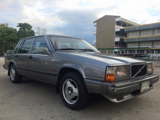 VOLVO 740 GL ตัวนอกพวงมาลัยซ้าย แอร์หนาว ช่วงล่างไม่ดัง ระบบไฟใช้ได้ทุกจุด
