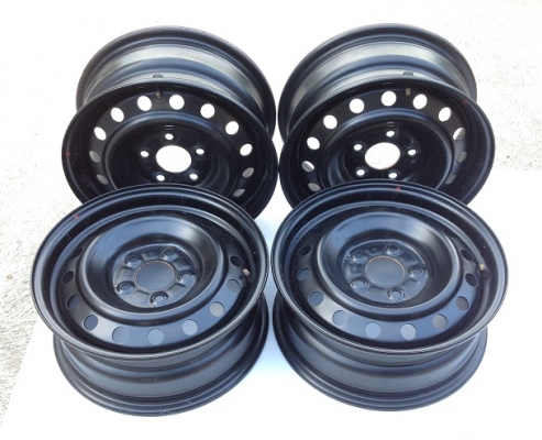 กะทะล้อวีโก้ 5 รู ขอบ 15 กลึงแกนรูแล้ว พร้อมใส่ ไทเกอร์ หรือ ไมตี้เอ็กซ์ได้เลย