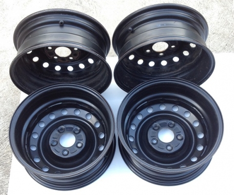 กะทะล้อวีโก้ 5 รู ขอบ 15 กลึงแกนรูแล้ว พร้อมใส่ ไทเกอร์ หรือ ไมตี้เอ็กซ์ได้เลย