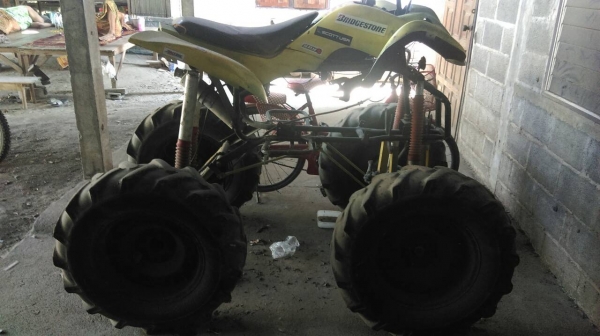 ขายโคลง ATv ยกสูงโคลงใหญ่ขาดเครื่องอย่างเดียว ขาย 7,500บ.(ไม่มีเวลาทำต่อ)