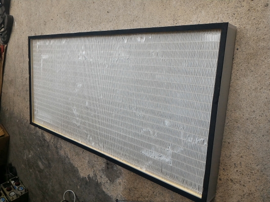 ชุดแฝงกรองอากาศ American Air Filter  ขนาดกว้าง 53 ยาว 114 หนา 7 ซม. กรองฝุุ่นเล็กๆได้ดี