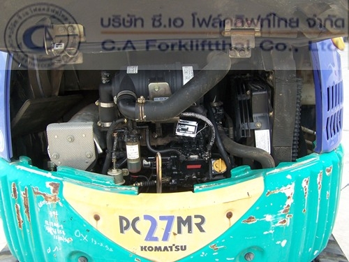 ขายรถขุด แบคโฮ KOMATSU รุ่น PC27MR-1