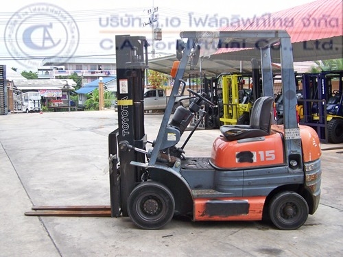 ขายรถ โฟล์คลิฟท์ TOYOTA รุ่น 6FGL15
