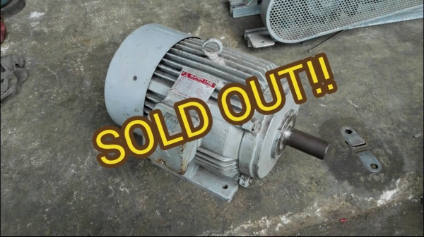 ****** Sold Out!! ****** มอเตอร์ Mitsubishi 7.5 HP. 380 V. 1450 RPM. TYPE SF-J รุ่นท้อป Japan!!