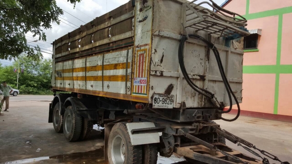 ขายรถพ่วง ดั้มแม่-ลูก 3 คาน HINO FM2K เครื่องเดิม K13D 260 แรงม้า คัสซีสวยตลอดเส้น ยางเต็ม แอร์เย็น ทะเบียนพร้อมโอน