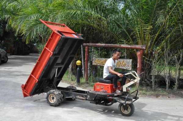 ขายรถkubota ดั้มไฮดรอลิค บรรทุกสินค้าการเกษตร&amp;ก่อสร้าง สภาพสวยเดิมจากญี่ปุ่นยังไม่เคยใช้งานในไทย 45,000บาท!!