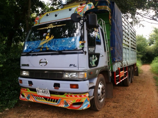 ขายด่วน  รถสิบล้อเพลาเดียว  HINO  FL  3H  195  สภาพดีมาก  พร้อมใช้งาน