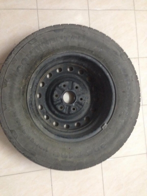 ยางอะไหล่triton 6รู ขอบ16