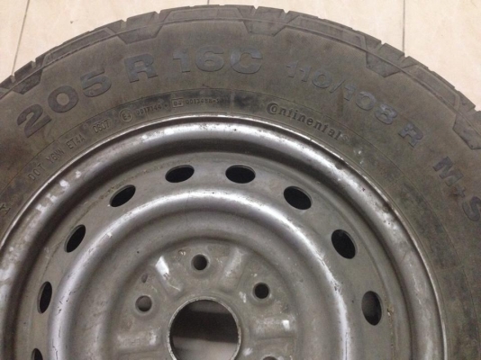 ยางอะไหล่triton 6รู ขอบ16