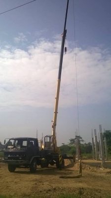 รถเครนหกล้อขนาด 7  tons