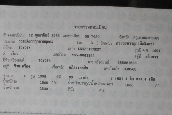 Toyota mightyX (ไมตี้เอ็กซ์) ตอนเดียว 59000