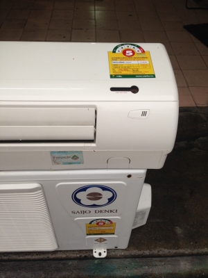 **** ขายแอร์ SAIJO DENKI 9000 BTU สภาพสวย ****
