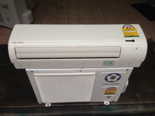**** ขายแอร์ SAIJO DENKI 9000 BTU สภาพสวย ****