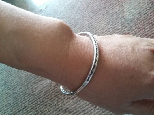 กำไลโบราณเงินแท้