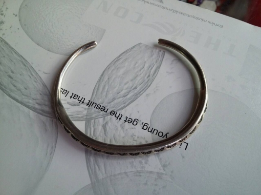 กำไลโบราณเงินแท้