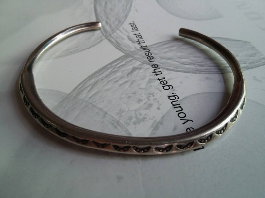 กำไลโบราณเงินแท้