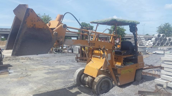 ขายรถตัก TCM ติดแก็ส ใช้ดี