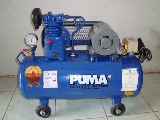 ขายปั๊มลมPUMA 1/4HP ครบชุด สภาพใหม่
