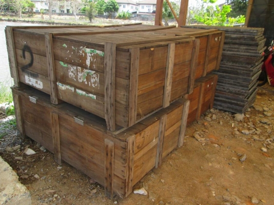 ขายเหมาลังไม้ทั้ง 4 ลัง