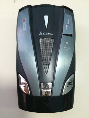 เครื่องตรวจจับเรดาร์กล้องจับความเร็ว Cobra XRS9930 12-Band Radar/Laser Detector สภาพสวย มือ2 USA