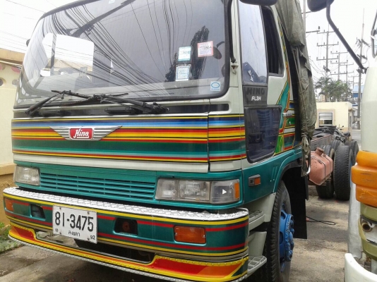 หัว-คัสซี.(ขาย490000.)..10ล้อเพลาเดียว. 195 แรง Hino. FL3H. เดิมรถตู้เปียก ยกลง ปี39