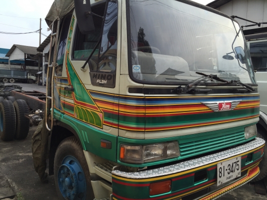 หัว-คัสซี.(ขาย490000.)..10ล้อเพลาเดียว. 195 แรง Hino. FL3H. เดิมรถตู้เปียก ยกลง ปี39