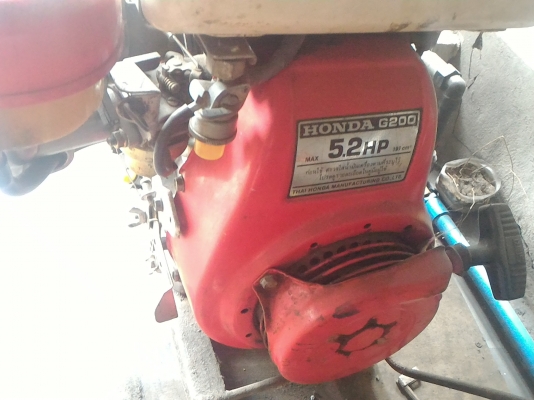 เครื่องยนต์HONDA  G200 ขนาด 5.2 แรงม้าพร้อมป็้มน้ำขนาด 2 นิ้ว