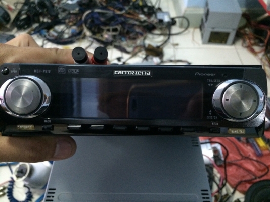 Pioneer DEH-P919 รุ่นใหญ่ 24Bit MP3 CD AUX EQ13แบน ครอสโอเวอร์ในตัว หน้าจอไฟฟ้า กราฟฟิกหน้าจอ ลูกเล่นอีกเพียบ พร้อมสายแปลงAUX ปรีเอ้า3ชุด Made in Japan สภาพสวย มือ2 ญี่ปุ่น