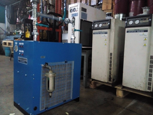 ขายแอร์ดรายเยอร์ เครื่องทำลมแห้ง ใช้สำหรับปั๊มลมโรตารี่ 20แรง รับประกัน 1 ปี เครื่องพร้อมใช้งาน