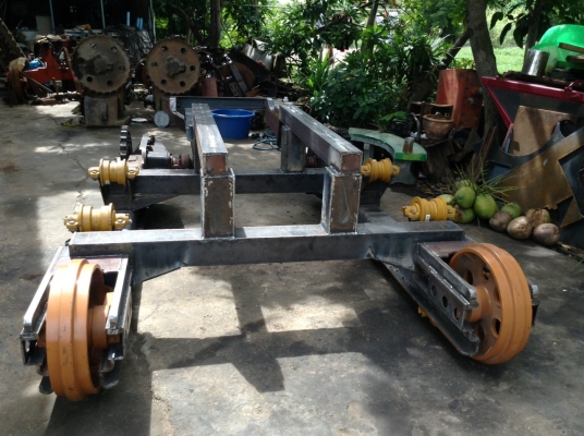 รับทำช่วงล่างรถเกี่ยวข้าว