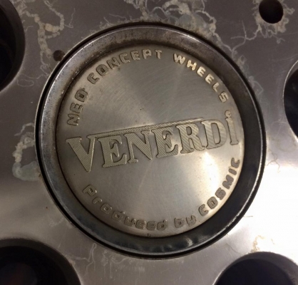 ล้อ VIP ยี่ห้อ VENERDI Designed by cosmic ขอบ19 5รู114 ใส่ big sedan ,alphard