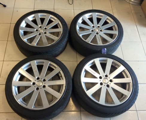 ล้อ VIP ยี่ห้อ VENERDI Designed by cosmic ขอบ19 5รู114 ใส่ big sedan ,alphard