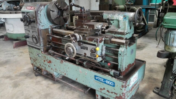 ****** Sold Out!! ****** กลึงซามูไร TUDA SEISAKUSHO 5 ฟุตหนัก 3 เพลาเบรค ถอดคอม้าได้ โทร 089-2499-123 นครปฐม